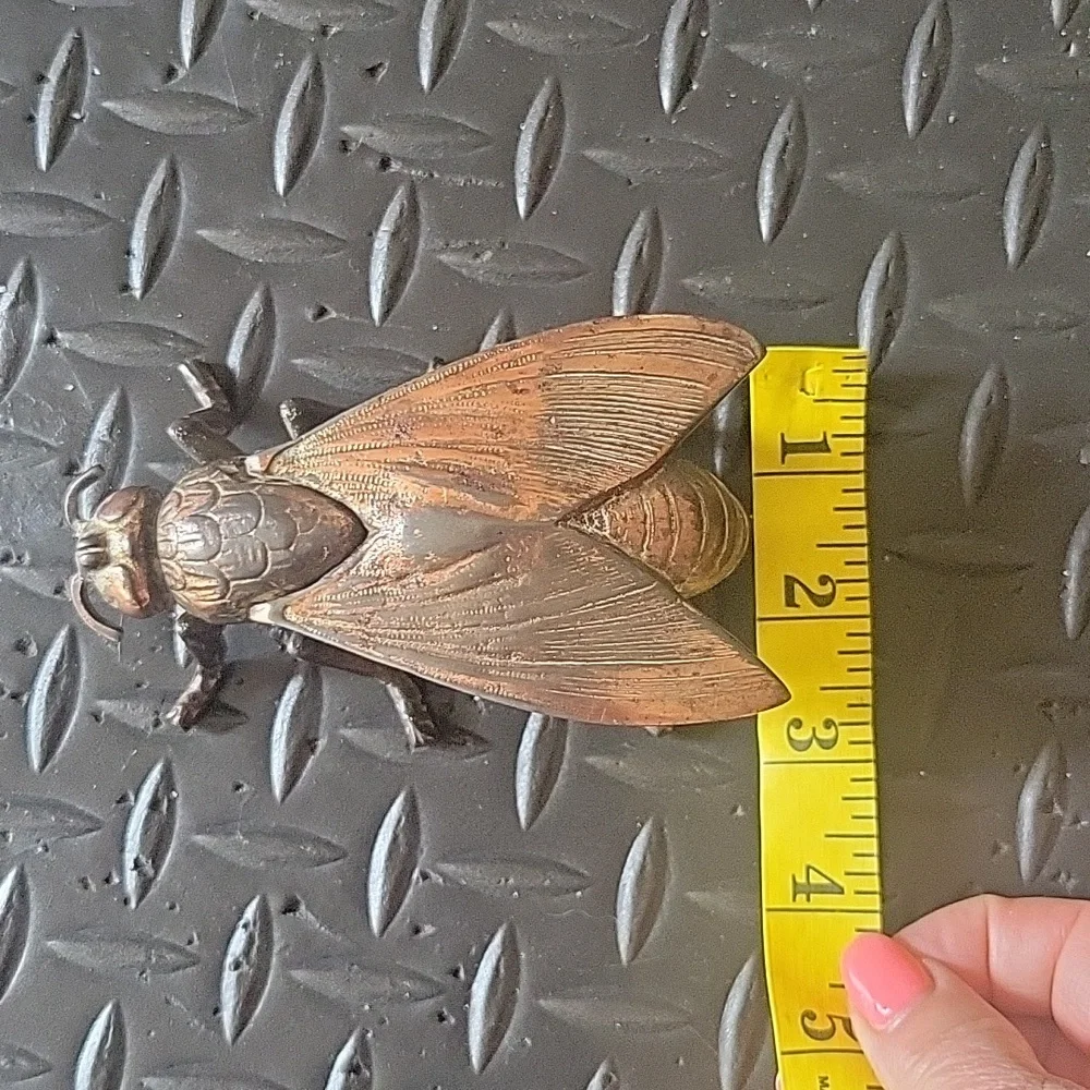 Vintage Brass Fly/Insect Ashtray/Trinket Holder